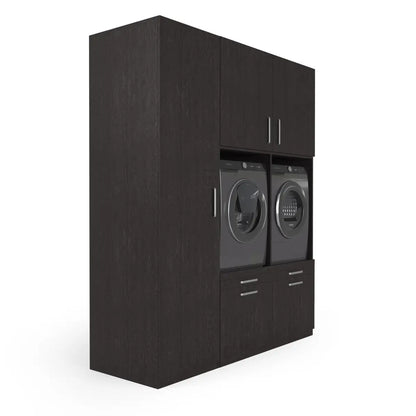 Wasmachine Kast Stockholm – Ébène Zwart