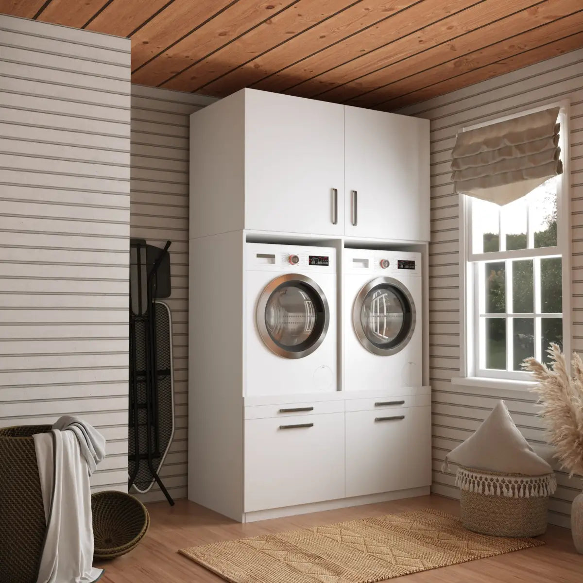 Wasmachine Kast Venice – Pure Wit