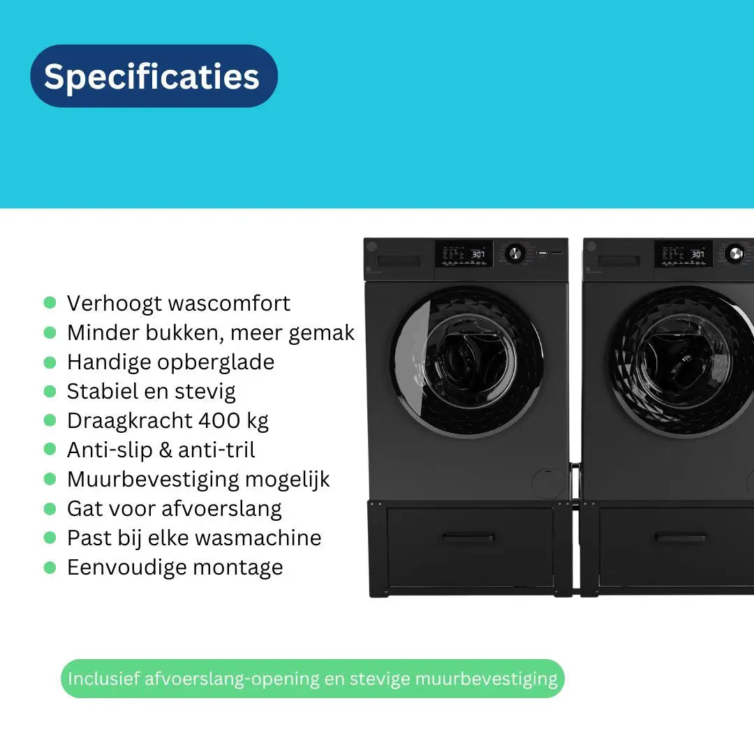 Verhoging voor wasmachine