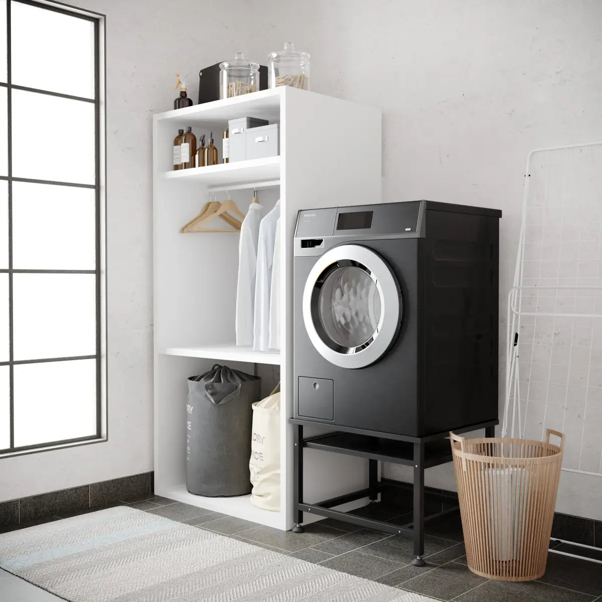 Wasmachine Verhoger - licht grijs tint 8
