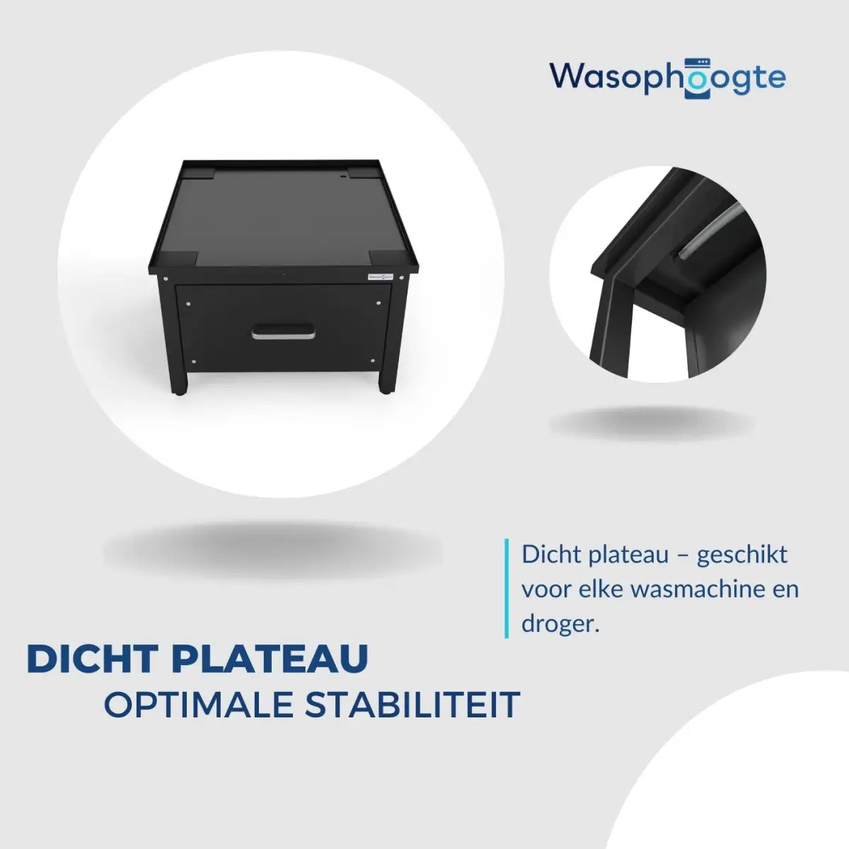 Verhoging wasmachine