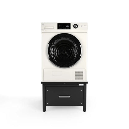 Wasmachine op wasmachine verhoger
