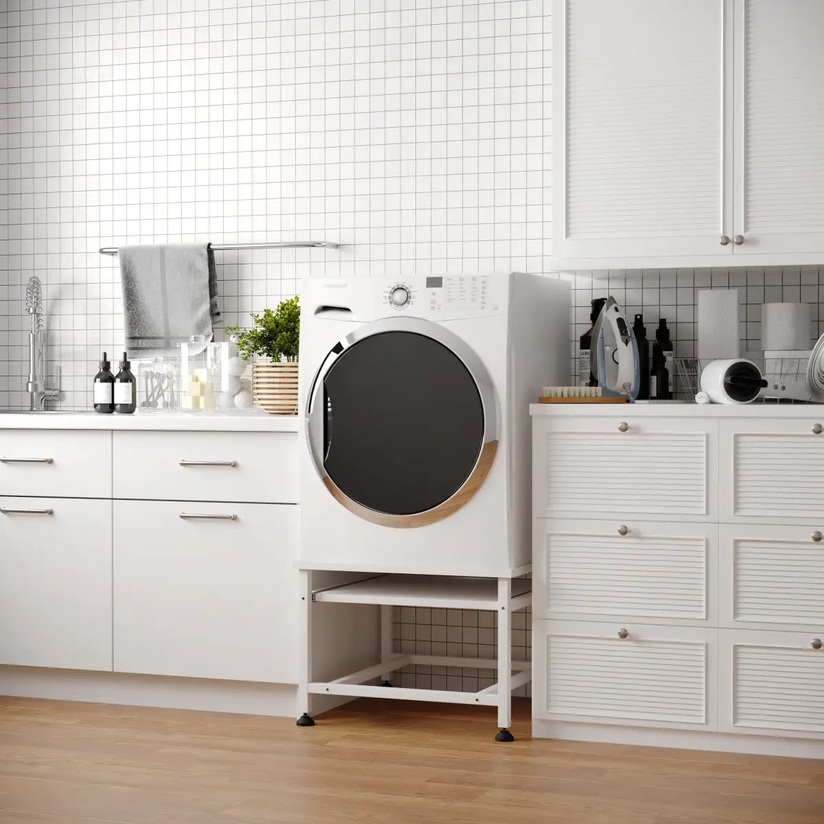 Verhoging wasmachine