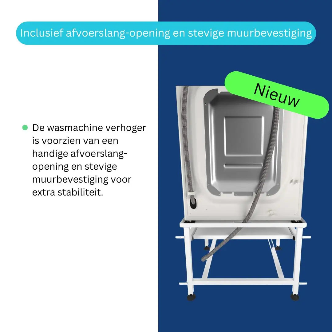 Wasmachine ophoger