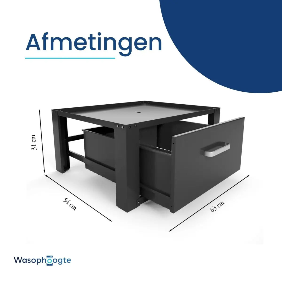 verhoger wasmachine