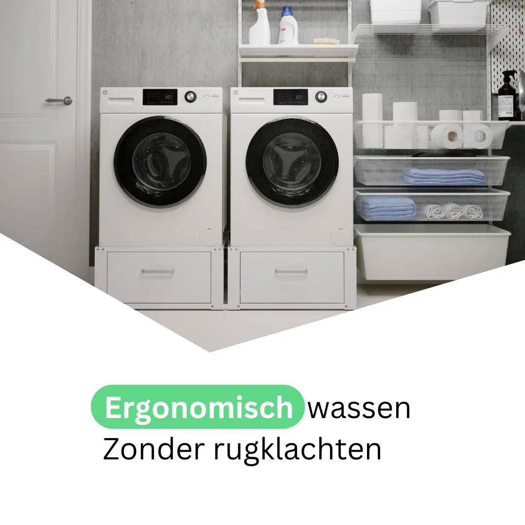 Verhoging wasmachine